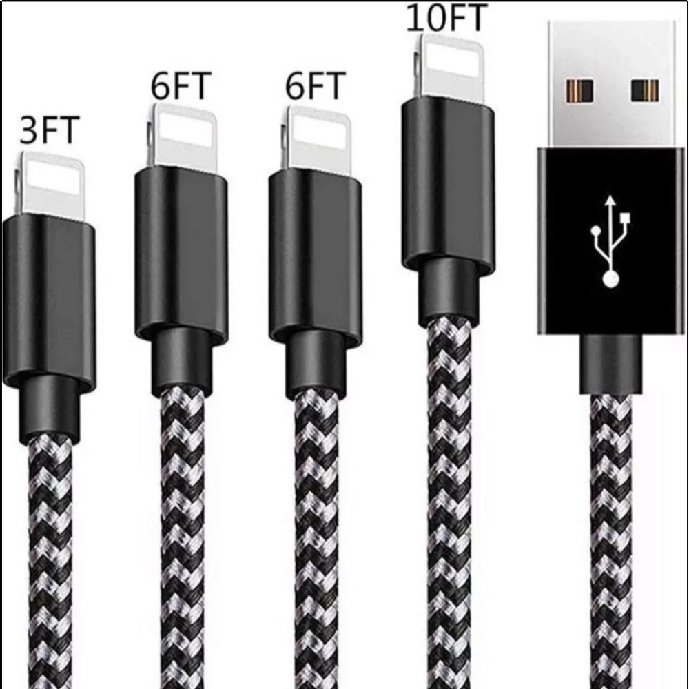iPhone chargers 3 pack